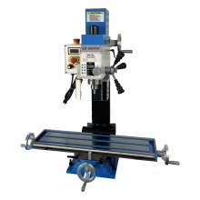 WEISS VM25L 7" x 27" Benchtop Milling Machine Variable Speed 100-2250 RPM  1.5HP(1100W) Brushless Compact Mill Drill with R8 Spindle