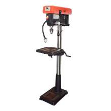 17-Inch 16 Speed Floor Drill Press with Light