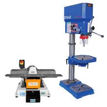 Chamfering Machine Benchtop / 18" Industrial Variable Speed Drill Press Tap Machine (Combo)
