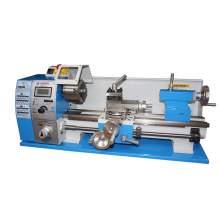 WEISS WBL210 Mini Metal Lathe 8" x 15" Benchtop Brushless Mini Lathe Variable Speed 50 - 2500 RPM 1HP (750W) With 5" 3-jaw Chuck