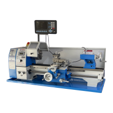 WEISS WBL250F Metal Lathe 10" x 22" Benchtop Brushless Lathe Variable Speed 50 - 2000 RPM 1.5HP (1100W) With 5" 3-jaw Chuck & 2-Axis DRO